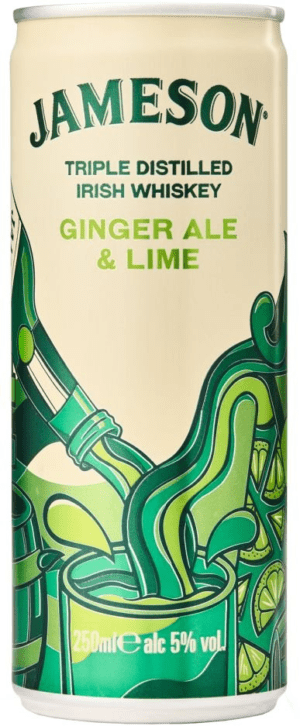 Jameson Ginger Ale & Lime 0