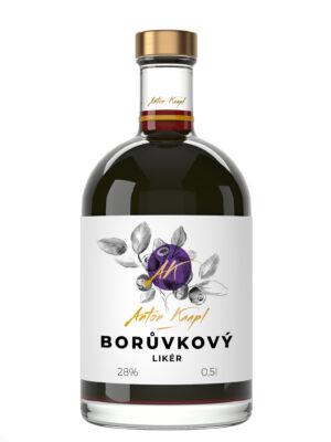 Anton Kaapl Borůvkový likér 28% 0