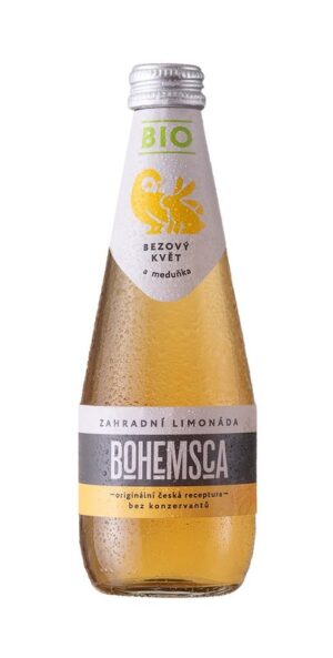 Bohemsca BIO zahradní limonáda Bezový květ & Meduňka 6x0