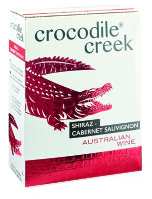 Crocodile Creek Shiraz - Cabernet Sauvignon Bag in Box  3 l