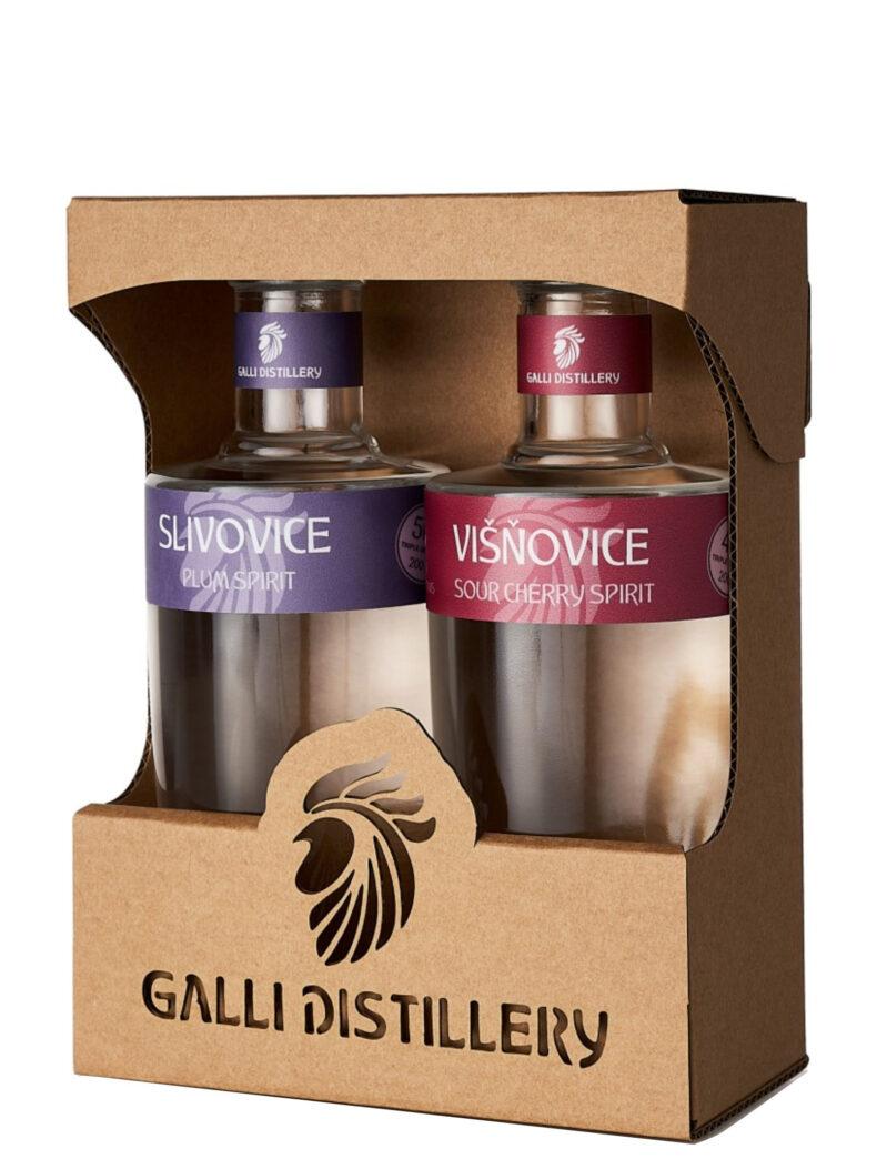 GALLI DISTILLERY Galli Dárkové balení Slivovice 0
