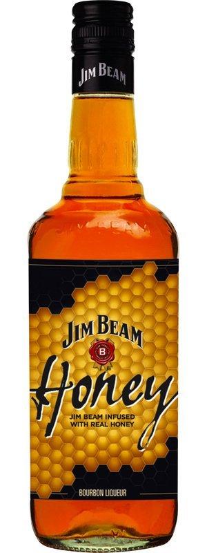 Jim Beam Honey 35% 1l (holá láhev)