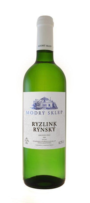 Modrý sklep Ryzlink rýnský jakostní víno 2020 0