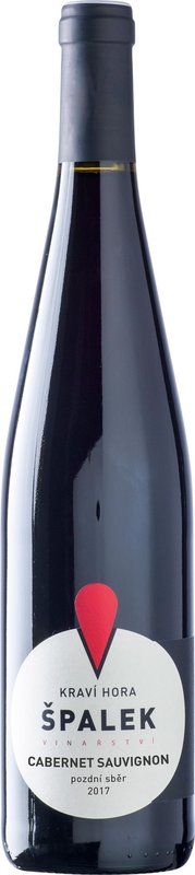 Rodinné vinařství Špalek Cabernet Sauvignon pozdní sběr BIO 2017 0