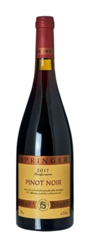 Springer Pavel Pinot Noir výběr z hroznů barrique 2018 0