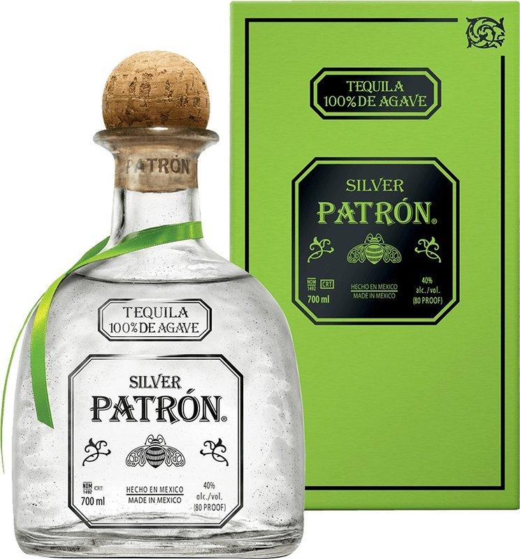 Tequila Patrón Silver 1 l (holá láhev)