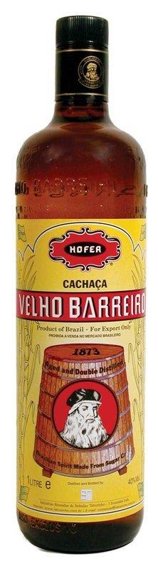 Velho Barreiro Traditional Cachaca 39% 1 l (holá láhev)